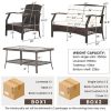 Rattan Conversation Set with Protective Cover