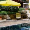 Weighted 25 Inch Square Patio Umbrella Base