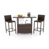 Wicker Bar Set