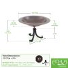 Classic II Birdbath with Tripod Stand