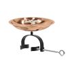 Dogwood Birdbath with Over Rail Bracket