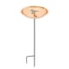 Dogwood Birdbath with Stake
