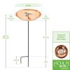 Dogwood Birdbath with Stake