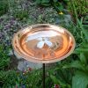 Dogwood Birdbath with Stake