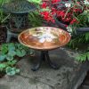 Dogwood Birdbath with Tripod Stand