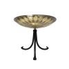 African Daisy Birdbath with Tripod Stand