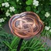 Dara Knot Birdbath with Rail Mount Bracket