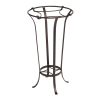 Classic Copper Birdbath with Tulip Stand