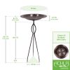 Classic Copper Birdbath with Stake