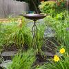 Classic Copper Birdbath with Stake
