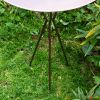 Classic Copper Birdbath with Stake
