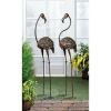 Metal Wild Flamingo Statues