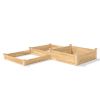 Cedar 3-Tier Raised Garden Bed - Made in USA