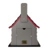 Charlevoix Stone Christmas Cottage with LED lights
