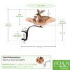 Hummingbird Birdbath with Rail Mount Bracket