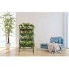 5-Tier Green Vertical Garden Elevated Planter
