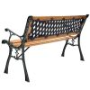 Patio Cast Iron Bench