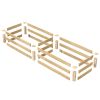 Pine Wood Raised Garden Bed Planter Frame