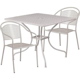 Gray 3-Piece Patio Furniture Set