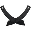 Black Steel Powder Coated Firewood Log Rack