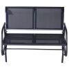 2 Seater Mesh Gliding Loveseat