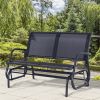 2 Seater Mesh Gliding Loveseat