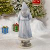Olde World Santa Claus with Bag of Gifts & Christmas Tree