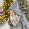 Olde World Santa Claus with Bag of Gifts & Christmas Tree