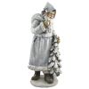 Olde World Santa Claus with Bag of Gifts & Christmas Tree