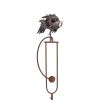 Set of Six  Assorted Bird Metal Rocking Stakes