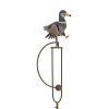 Set of Six  Assorted Bird Metal Rocking Stakes