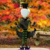 "Becca" Iron Halloween Skeleton Figurine