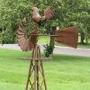Oscar the Rooster Windmill & Stand
