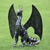 "Draco" the Iron Sentry Dragon Statue