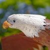 "Aerie" the Large Flying Eagle Stake