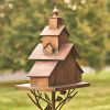"Dublin" Church Style Large Iron Birdhouse Stake