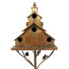 "Dublin" Church Style Large Iron Birdhouse Stake