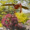 Set of Rusty Rocking Bird Stakes