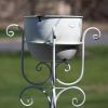 Iron Flower Pot and Stand