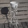 Iron Flower Pot and Stand