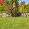 "Sumeru" Haystack Cabin Birdhouse on Garden Stake