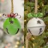 Festive Assorted Large Colorful Jingle Bells
