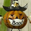 "Creeper" Jack-O-Lantern with Face Mask