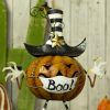 "Creeper" Jack-O-Lantern with Face Mask