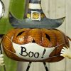Witch Hat Jack-O-Lantern with Face Mask