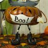 Witch Hat Jack-O-Lantern with Face Mask