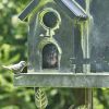 "New Hope" Condo Birdhouse Stake with Fence