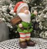Christmas Gnomes Holding Iron Lanterns