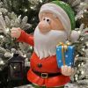 Christmas Gnomes Holding Iron Lanterns