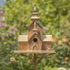 Copper-Colored Multi-Home Birdhouse "Montana"